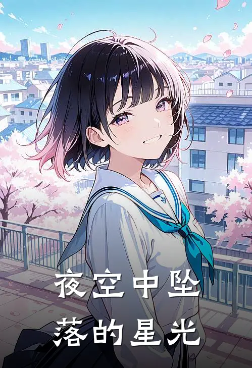 夜空中坠落的星光